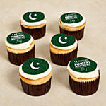 Independence Day of Pakistan Cupcakes