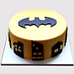 Batman Logo Red Velvet Cake