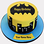 Batmans City Red Velvet Cake