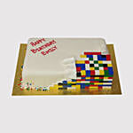 Colourful Lego Red Velvet Cake