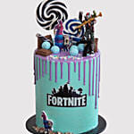 Fortnite Fondant Red Velvet Cake