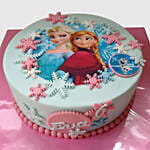 The Disney Frozen Red Velvet Cake