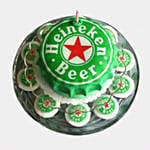 Heineken Designer Cake with Cupcakes Red velvet