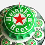 Heineken Designer Cake with Cupcakes Red velvet