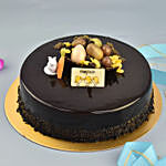 Easter Theme Special Chocolate Fudge Cake