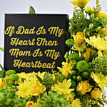 Love For Parents Flowers Arrangement