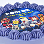 Roblox Birthday Celebration Vanilla Cake 4 Portion