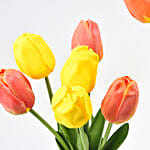 Set of Artifical Tulips in Vase