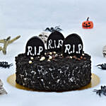 Halloween Theme RIP Cake