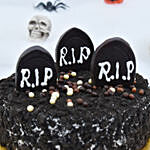 Halloween Theme RIP Cake