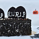 Halloween Theme RIP Cake