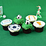 Football Theme Cupcakes