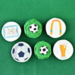 Football Theme Cupcakes