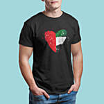 UAE Black T Shirt M