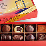 Limited Edition Gift Box Chocolate, 10 pc By Godiva