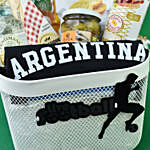 Football Time Hamper Argentina Tshirt XL