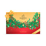 Christmas Assorted Chocolate Gift Box By Godiva