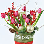 Merry Chrismas Flowers