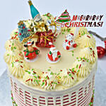 Merry Christmas Red Velvet Premium Cake