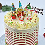 Merry Christmas Red Velvet Premium Cake