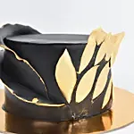 Black Beauty Fondant Vanilla Cake