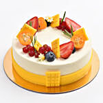 Yummy Vanilla Berry Delight Eggless Cake 2 Kg