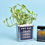 Pot Dad Plant and Perfume Combo