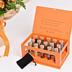 Aurora Flower Bouquet and Premium Tea Box