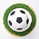 Kickoff Marble Photo Cake