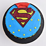 Man Of Steel Surprise Marble Cake