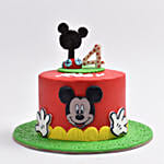 Mickeys Magic Kingdom Vanilla Cake