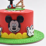 Mickeys Magic Kingdom Vanilla Cake