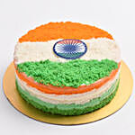 Indian Flag Cake 4 Portions