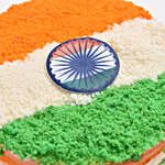 Indian Flag Cake 4 Portions