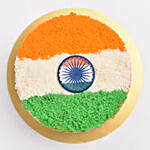 Indian Flag Cake 4 Portions