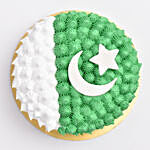 Pakistani Flag Cake 4 Portions