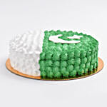 Pakistani Flag Cake 8 Portions