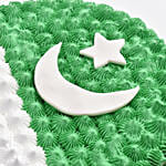 Pakistani Flag Cake 8 Portions