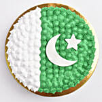 Pakistani Flag Cake 8 Portions