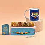 Super Brother Mug and Rakhi Combo