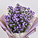 September Birthday Aster Flowers Bouquet