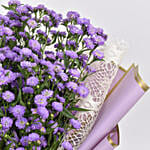 September Birthday Aster Flowers Bouquet