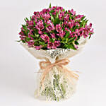 Purple Peruvian Lily Bouquet