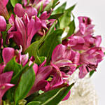 Purple Peruvian Lily Bouquet