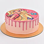 Glamouricious Barbie Red Velvet Cake 8 Portion