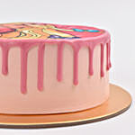 Glamouricious Barbie Vanilla Cake 4 Portion