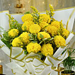 Marigold Flower Bouquet