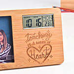 Personalised Digital Clock For Teacher