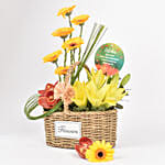 Birthday Flower Basket