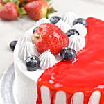 Red Velvet & Cheese Cream Ice Cream Cake 6 Portion